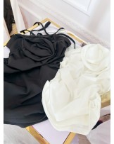 ECRU  BLUZKA  Z  RÓŻA