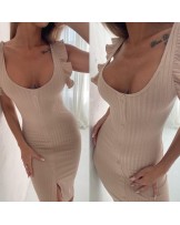 SUKIENKA MIDI ▪️beżowa