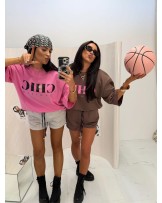 KOSZULKA CHIC ▪️czekolada