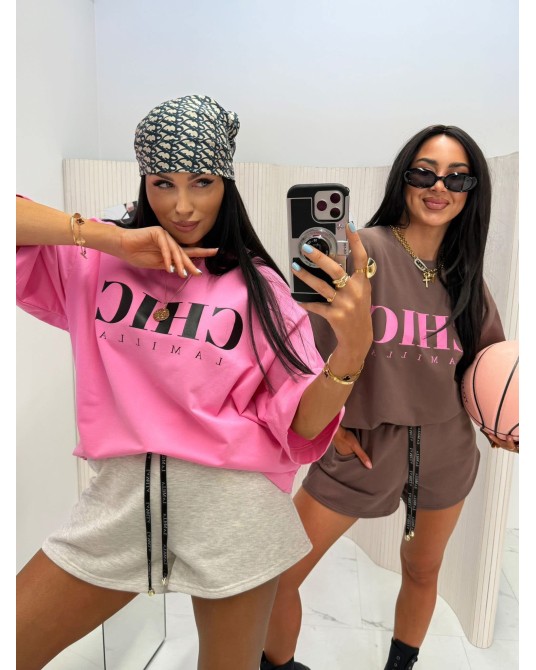 KOSZULKA CHIC ▪️czekolada