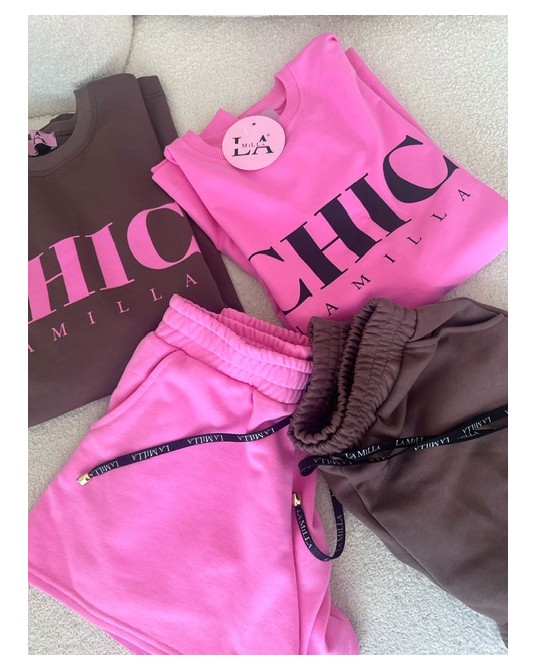 Stylowe spodenki LA MILLA ▪️różowe