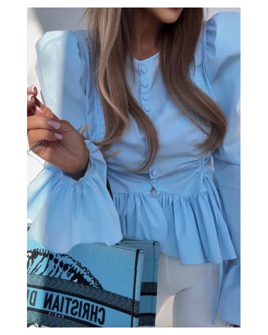 KOSZULA CHLOE ▪️błękitna