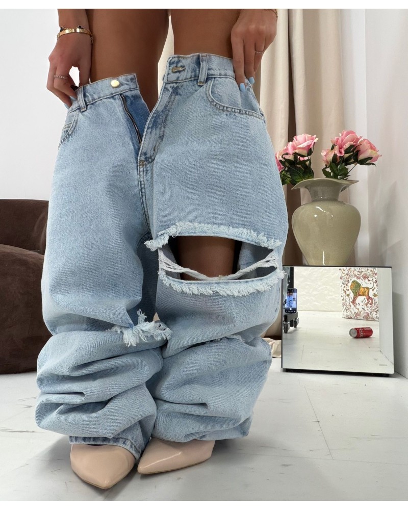 EFEKTOWNE SPODNIE DENIM ▪️