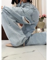 EFEKTOWNE SPODNIE DENIM ▪️