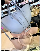 SKÓRZANA TOREBKA A4 ▪️błękitna