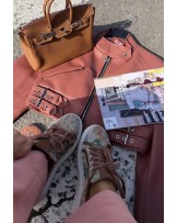 SKÓRZANE  BUTY TRAMPKI  ROSALIA