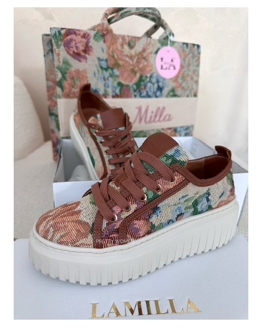 SKÓRZANE  BUTY TRAMPKI  ROSALIA