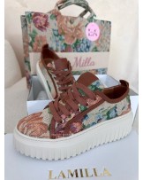 SKÓRZANE  BUTY TRAMPKI  ROSALIA