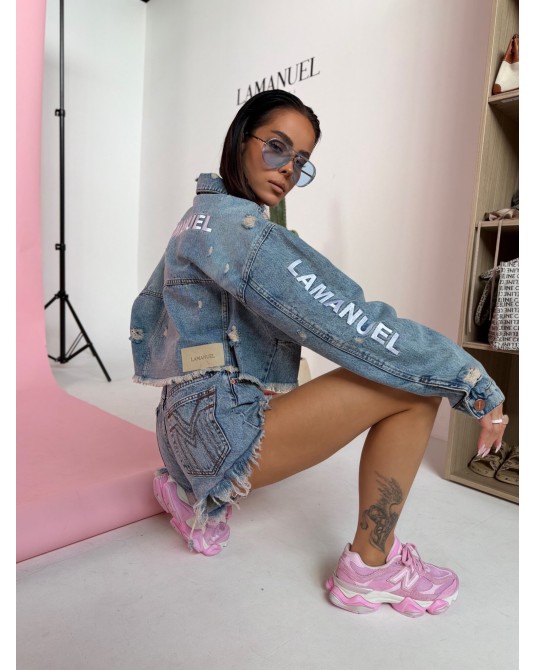 KURTKA DENIM LIMITED ▪️niebieska