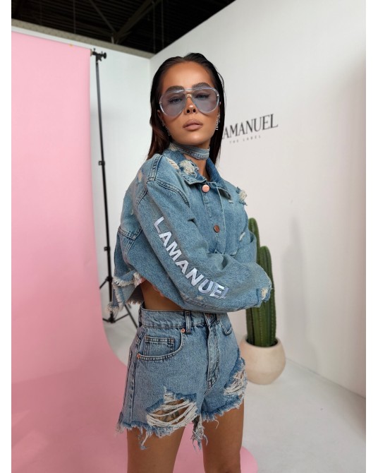 KURTKA DENIM LIMITED ▪️niebieska
