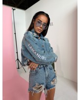 KURTKA DENIM LIMITED ▪️niebieska