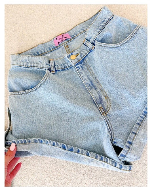 SPODENKI JEANS DENIM JASNY