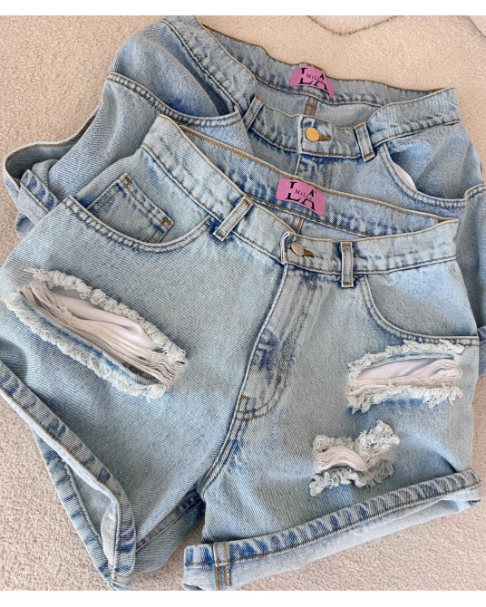 SPODENKI JEANS DZIURY ▪️