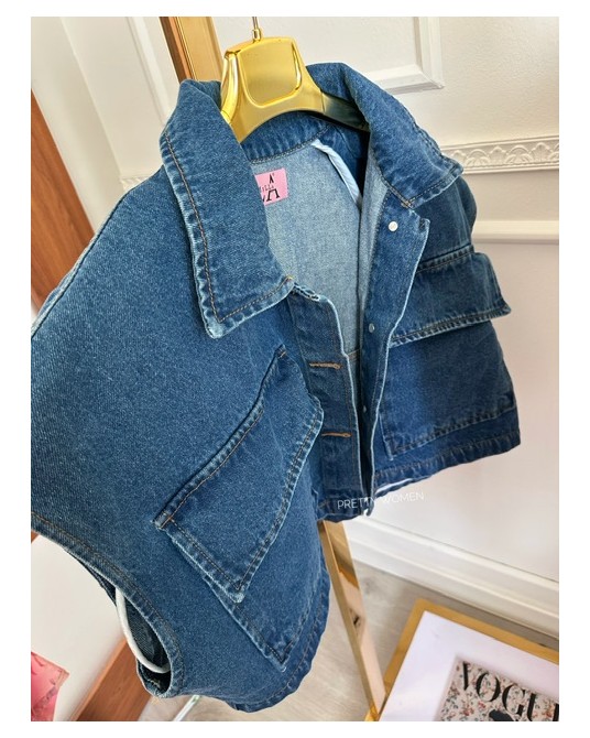 JEANSOWA KAMIZELKA DENIM ▪️