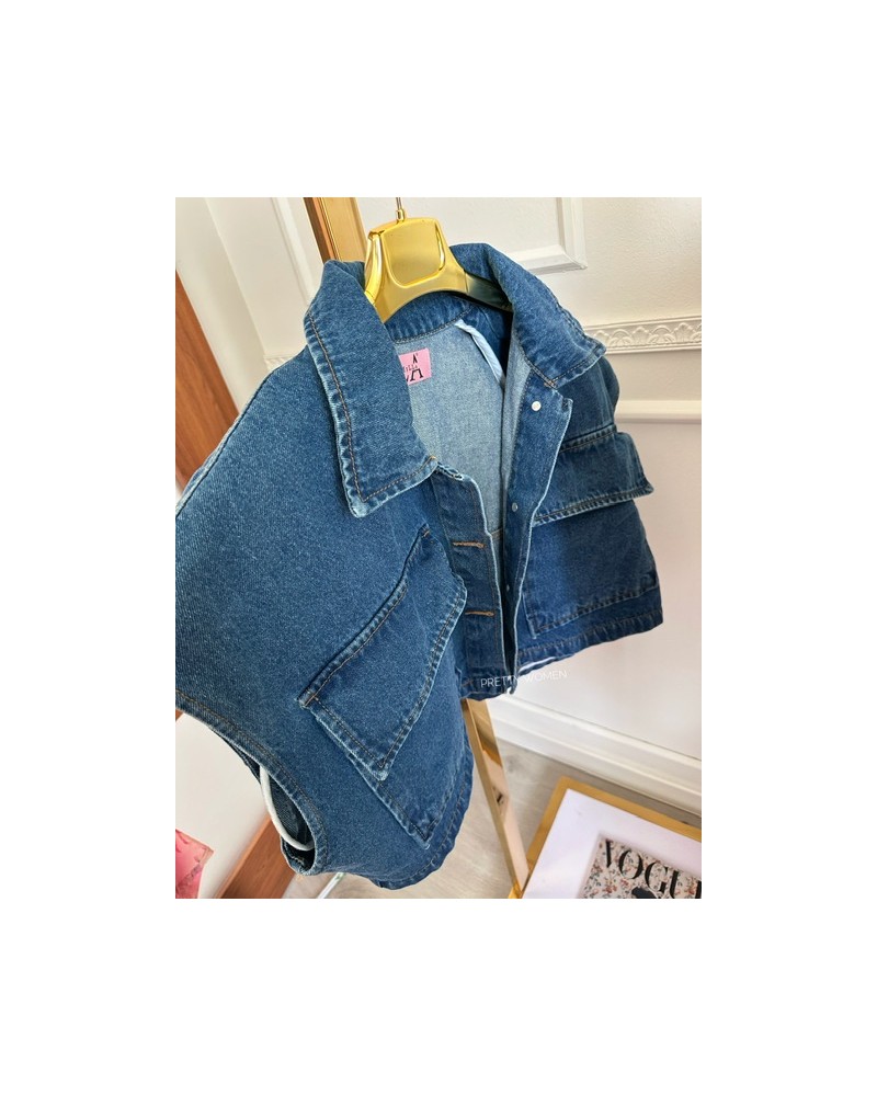 JEANSOWA KAMIZELKA DENIM ▪️