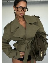 KURTKA TRENCZ RACHEL EMO ▪️OLIVE