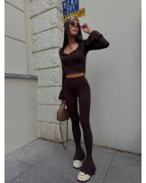 LEGGINSY SIREN CZEKOLADA ▪️