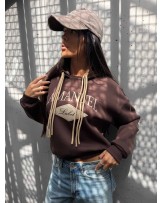 BLUZA BRUSH ▪️czekolada   BESTCELLER