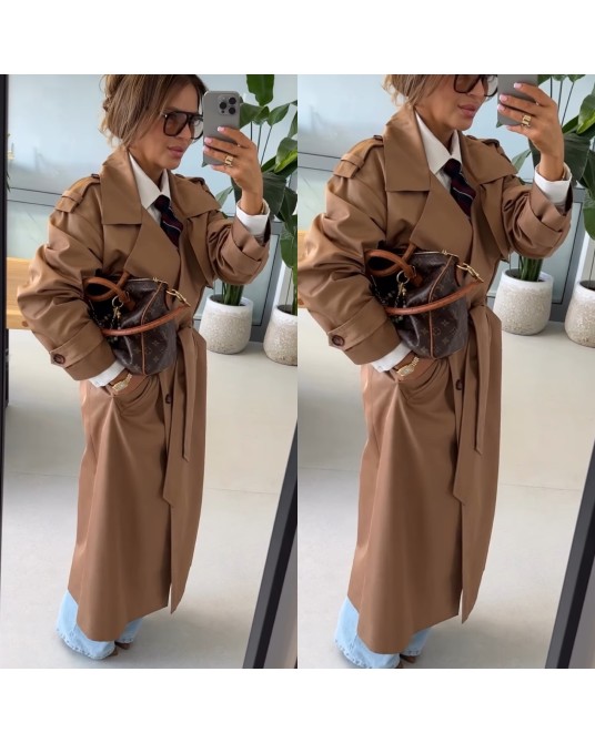 STYLOWY TRENCZ  ▪️camel