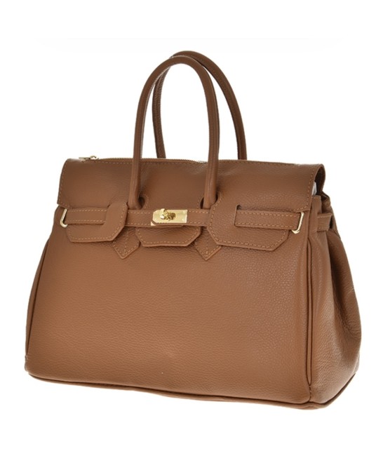 TOREBKA camel ▪️kuferek SKÓRA PREMIUM BAG