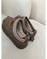 SKÓRZANA buty  TAUPE skóra Limited