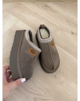 SKÓRZANA buty  TAUPE skóra Limited