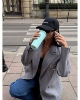 MARYNARKA WIERZCHNIA ▪️szara z broszką