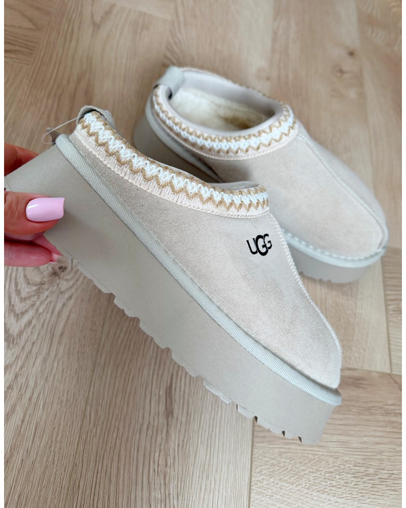 SKÓRZANE BUTY beżowe ▪️