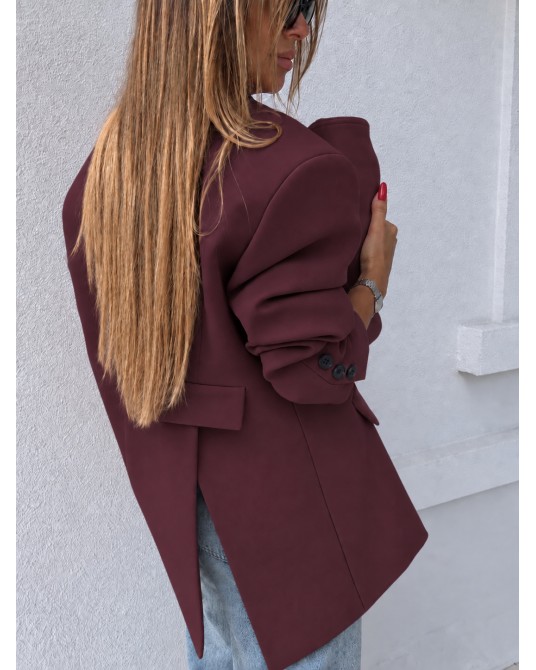 MARYNARKA NEFRI OVERSIZE ▪️śliwka