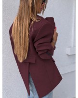 MARYNARKA NEFRI OVERSIZE ▪️śliwka