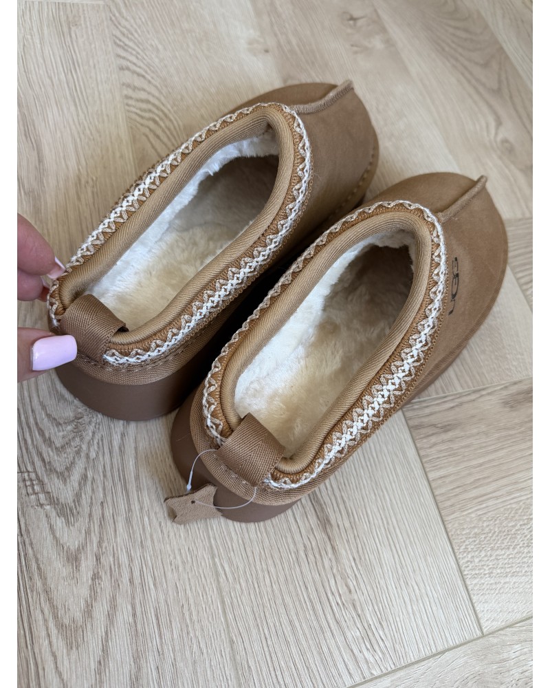 SKÓRZANA buty  CAMEL skóra Limited