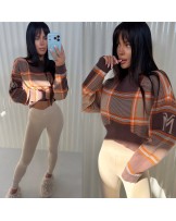SWETER PLAID ▪️premium