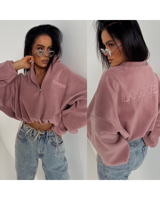 BLUZA WARM ▪️POLAR różowa