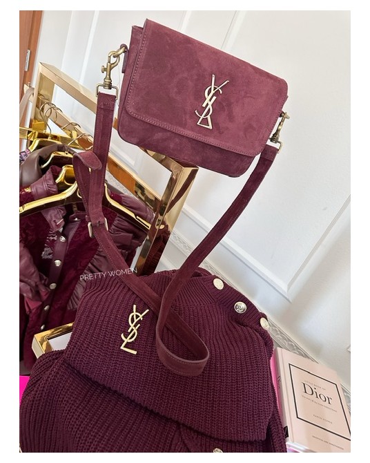 DZIANINOWY KOMPLET BORDO ▪️premium LIMITED