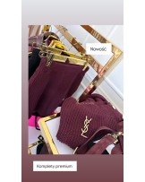 DZIANINOWY KOMPLET BORDO ▪️premium LIMITED