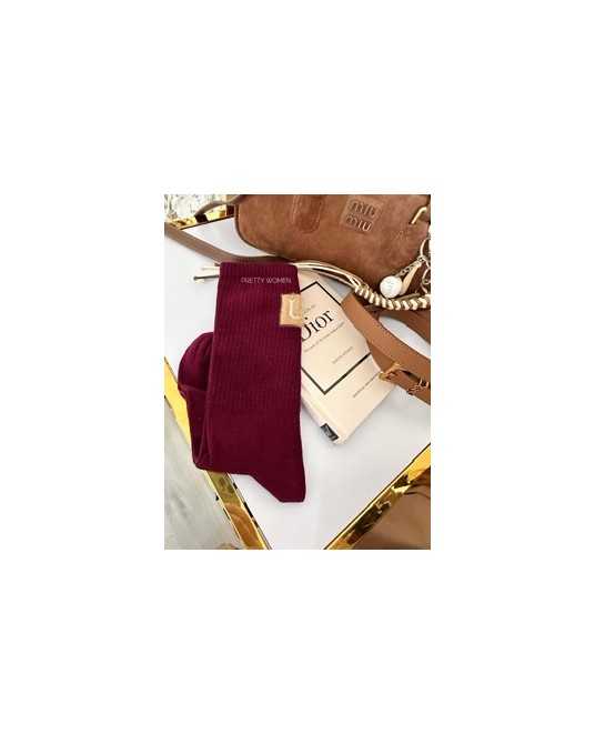 SKARPETY BORDO ▪️Long