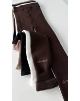 LEGGINSY OCIEPLANE MEDURA ▪️czekolada