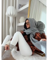 BIAŁE MODELUJĄCE LEGGINYS