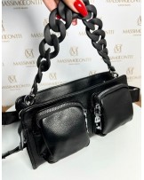 SKÓRZANA TOREBKA ▪️LIMITED EDITION WŁOS NATURALNY 