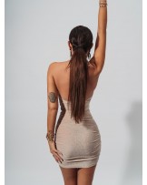 SUKIENKA NEW ME Z WYCIĘCIEM ▪️ZŁOTA 