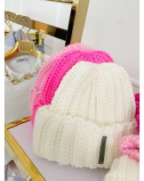 CZAPKA HANDNAME ECRU 