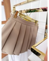 PLISOWANE SPODENKO SPÓDNICZKA ▪️beżowa 