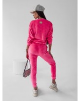 KOMPLET LILY WELUR ▪️RÓŻ 