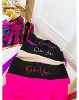 LEGGINSY PIA PAS MODELUJĄCE    ▪️RÓŻ 