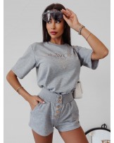 T▪️SHIRT z napami IRYDA 