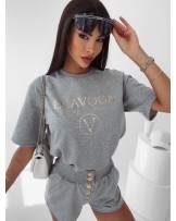 T▪️SHIRT z napami IRYDA 