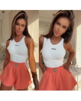 TOP  RACET ▪️ECRU PREMIUM 