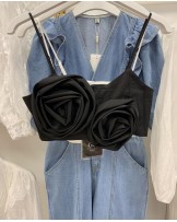 TOP FLOWER ▪️CZARNY