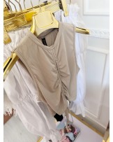 TOP CAMIS WIĄZANIE ▪️beżowy 