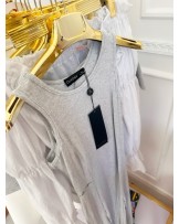 SUKIENKA z rozcięciem ▪️SZARA 